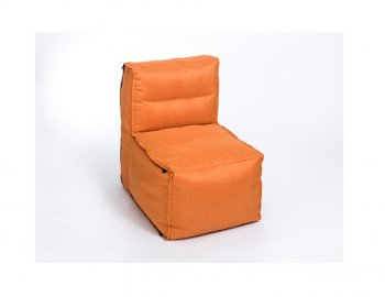 Модульное кресло Комфорт Колор прямое оранжевое в Озёрске - ozyorsk.mebel-74.com | фото