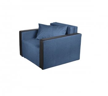Кресло-кровать Милена с подлокотниками Синий в Озёрске - ozyorsk.mebel-74.com | фото