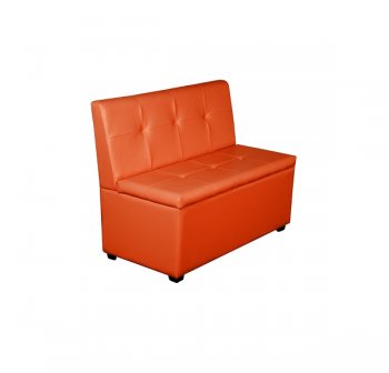 Кухонный диван Уют 1400 Оранжевый в Озёрске - ozyorsk.mebel-74.com | фото