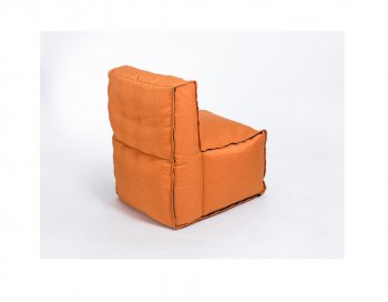 Модульное кресло Комфорт Колор прямое оранжевое в Озёрске - ozyorsk.mebel-74.com | фото
