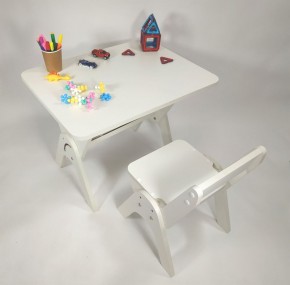 Детский растущий стол-парта и стул Я САМ "Умка" (Белый) в Озёрске - ozyorsk.mebel-74.com | фото