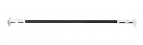 Турник раздвижной 1250-1500 цв. белый-черный FLEXTER PROFI в Озёрске - ozyorsk.mebel-74.com | фото