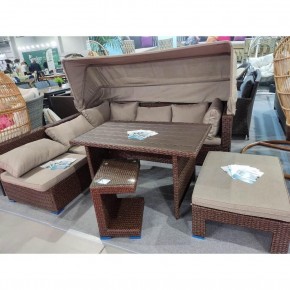 Комплект мебели с диваном AFM-320B-T320 Brown в Озёрске - ozyorsk.mebel-74.com | фото