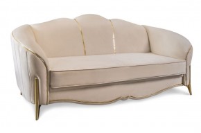 Комплект мягкой мебели Lara 3-1-1 с раскладным механизмом (бежевый/золото) в Озёрске - ozyorsk.mebel-74.com | фото