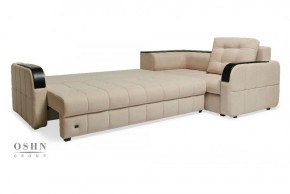 Комплект мягкой мебели Остин Garcia Ivory (Рогожка) Угловой + 1 кресло в Озёрске - ozyorsk.mebel-74.com | фото