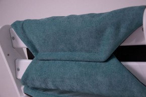 Комплект растущий стул и подушки Конёк Горбунёк Комфорт  (Серый металлик, Волна) в Озёрске - ozyorsk.mebel-74.com | фото