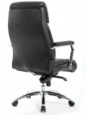 Кресло BRABIX PREMIUM "Phaeton EX-502" (кожа с компаньоном, хром, черное) 530882 в Озёрске - ozyorsk.mebel-74.com | фото