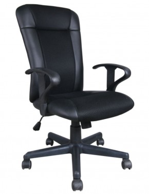 Кресло BRABIX "Optima MG-370" (экокожа/ткань, черное) 531580 в Озёрске - ozyorsk.mebel-74.com | фото