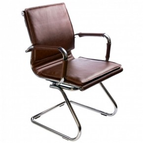 Кресло для посетителя Бюрократ CH-993-Low-V/Brown коричневый в Озёрске - ozyorsk.mebel-74.com | фото