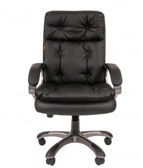 Кресло для руководителя  CHAIRMAN 442 (экокожа черная) в Озёрске - ozyorsk.mebel-74.com | фото