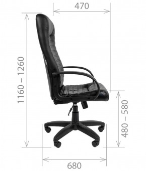 Кресло для руководителя CHAIRMAN 480 LT (Экокожа) в Озёрске - ozyorsk.mebel-74.com | фото