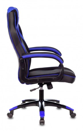 Кресло игровое Бюрократ VIKING 2 AERO BLUE черный/синий в Озёрске - ozyorsk.mebel-74.com | фото