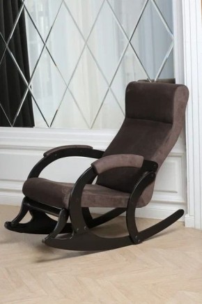 Кресло-качалка МАРСЕЛЬ 33-Т-AC (кофе) в Озёрске - ozyorsk.mebel-74.com | фото