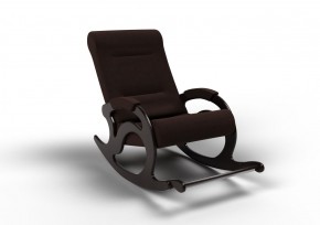 Кресло-качалка Тироль 12-Т-ГР (ткань/венге) ГРАФИТ в Озёрске - ozyorsk.mebel-74.com | фото