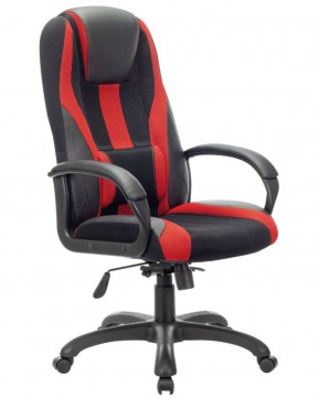 Кресло компьютерное BRABIX PREMIUM "Rapid GM-102" (экокожа/ткань, черное/красное) 532107 в Озёрске - ozyorsk.mebel-74.com | фото