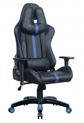 Кресло компьютерное BRABIX "GT Carbon GM-120" (черное/синее) 531930 в Озёрске - ozyorsk.mebel-74.com | фото
