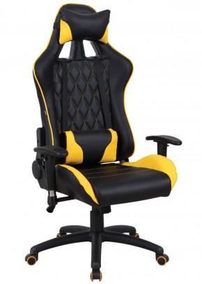 Кресло компьютерное BRABIX "GT Master GM-110" (черное/желтое) 531927 в Озёрске - ozyorsk.mebel-74.com | фото