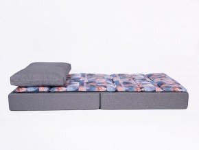 Кресло-кровать бескаркасное Харви (коричневый-геометрия браун) в Озёрске - ozyorsk.mebel-74.com | фото