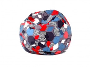 Кресло-мешок Мяч M (Geometry Slate) в Озёрске - ozyorsk.mebel-74.com | фото