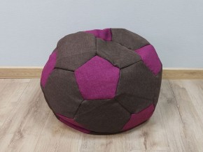 Кресло-мешок Мяч S (Savana Chocolate-Savana Berry) в Озёрске - ozyorsk.mebel-74.com | фото