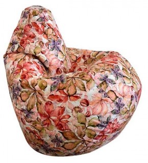 Кресло-мешок Цветы L в Озёрске - ozyorsk.mebel-74.com | фото
