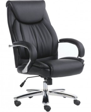 Кресло офисное BRABIX PREMIUM "Advance EX-575" (хром, экокожа, черное) 531825 в Озёрске - ozyorsk.mebel-74.com | фото