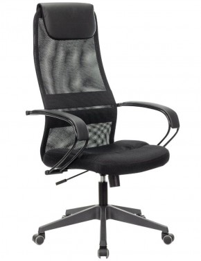 Кресло офисное BRABIX PREMIUM "Stalker EX-608 PL" (ткань-сетка/кожзам, черное) 532090 в Озёрске - ozyorsk.mebel-74.com | фото