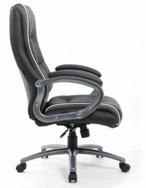 Кресло офисное BRABIX PREMIUM "Strong HD-009" (экокожа черная, ткань серая) 531945 в Озёрске - ozyorsk.mebel-74.com | фото