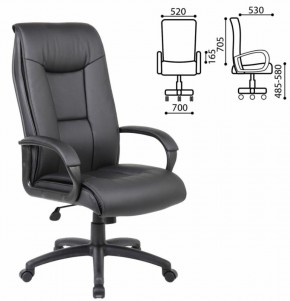 Кресло офисное BRABIX PREMIUM "Work EX-513" (экокожа, черное) 531943 в Озёрске - ozyorsk.mebel-74.com | фото