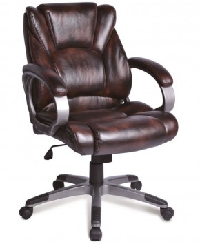 Кресло офисное BRABIX "Eldorado EX-504" (коричневое) 530875 в Озёрске - ozyorsk.mebel-74.com | фото