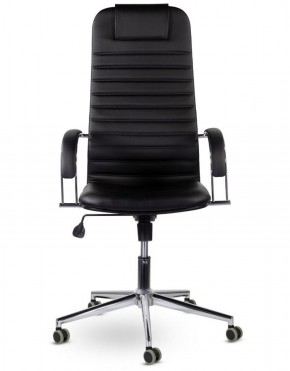 Кресло офисное BRABIX "Pilot EX-610 CH" premium (черное/кожзам) 532418 в Озёрске - ozyorsk.mebel-74.com | фото