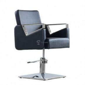 Кресло парикмахерское Barneo 6300V5 черное в Озёрске - ozyorsk.mebel-74.com | фото