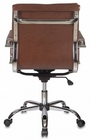 Кресло руководителя Бюрократ CH-993-LOW/BROWN коричневый в Озёрске - ozyorsk.mebel-74.com | фото