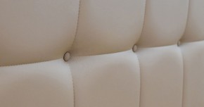 Кровать двойная Хлоя 160 + ортопед + ПМ + дно (арт. Пегасо капучино к/з (бежево-коричневый)) в Озёрске - ozyorsk.mebel-74.com | фото