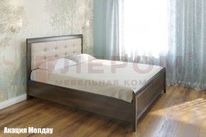 Кровать КР-1033 с мягким изголовьем в Озёрске - ozyorsk.mebel-74.com | фото