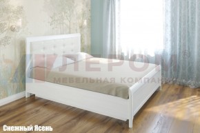 Кровать КР-1034 с мягким изголовьем в Озёрске - ozyorsk.mebel-74.com | фото