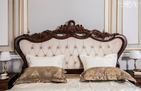 Кровать с мягким изголовьем Афина 1600 (караваджо) в Озёрске - ozyorsk.mebel-74.com | фото
