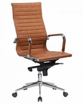Офисное кресло для руководителей DOBRIN CLARK LMR-101F светло-коричневый №321 в Озёрске - ozyorsk.mebel-74.com | фото