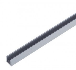 Планка торцевая "П" 4 мм для стеновой панели (алюминий) в Озёрске - ozyorsk.mebel-74.com | фото