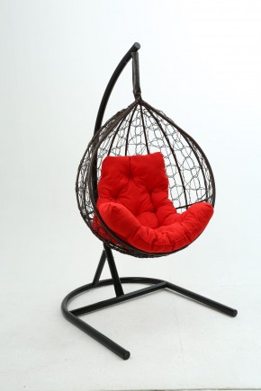 Подвесное кресло Бароло (коричневый/красный) в Озёрске - ozyorsk.mebel-74.com | фото