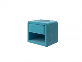 PROxSON Тумба Cube (Ткань: Велюр Shaggy Azure) 52x41 в Озёрске - ozyorsk.mebel-74.com | фото