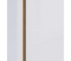 Шкаф 2х дверный с зеркалом Веста СБ-2259 (Дуб Бунратти/Белый глянец) в Озёрске - ozyorsk.mebel-74.com | фото