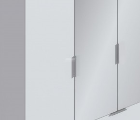 Шкаф 4х дверный с зеркалами Николь СБ-2595/1 (Белый) в Озёрске - ozyorsk.mebel-74.com | фото