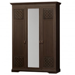 Шкаф для одежды 3-дверный №800 Парма Дуб нортон темный в Озёрске - ozyorsk.mebel-74.com | фото