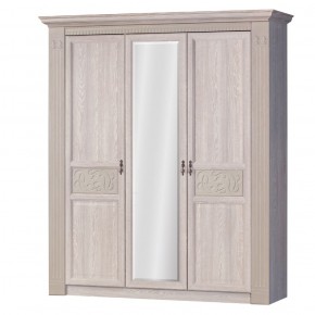 Шкаф для одежды 3-х дверный №180 "Лючия" Дуб оксфорд серый в Озёрске - ozyorsk.mebel-74.com | фото