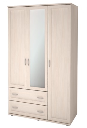 Шкаф для одежды 3-х дверный Ника-Люкс 18 в Озёрске - ozyorsk.mebel-74.com | фото