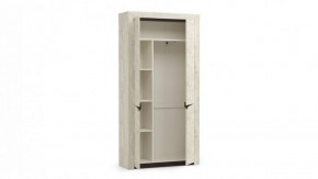 Шкаф для одежды 33.18 "Лючия" (бетон пайн белый / венге / белый) в Озёрске - ozyorsk.mebel-74.com | фото