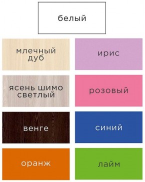 Шкаф ДМ 800 с 2-мя ящиками (розовый) в Озёрске - ozyorsk.mebel-74.com | фото
