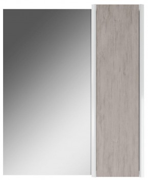 Шкаф-зеркало Uno 60 Дуб серый левый/правый Домино (DU1503HZ) в Озёрске - ozyorsk.mebel-74.com | фото
