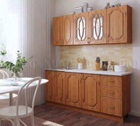 СКАЗКА Кухонный гарнитур 2,0 (Ольха матовая) в Озёрске - ozyorsk.mebel-74.com | фото